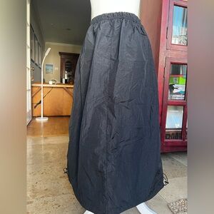 adidas Black Maxi Skirt with Pocket